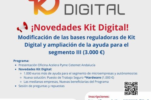 Jornada en Córdoba: Novedades Kit Digital. 6 de junio de 2024
