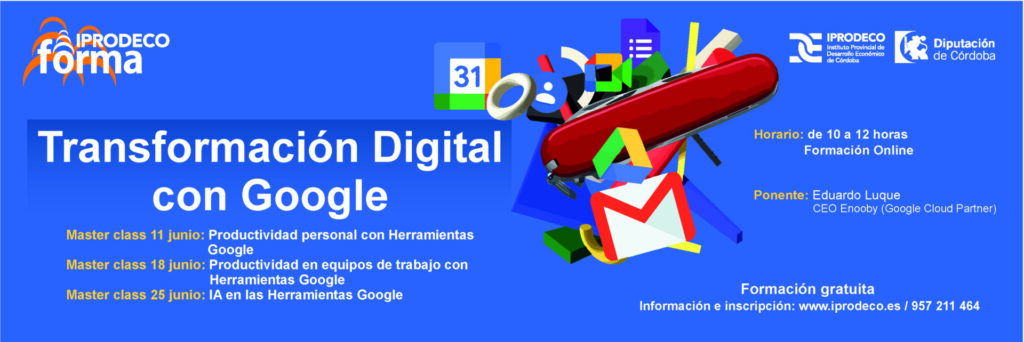 Master class “Transformación digital con Google”