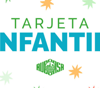 Tarjeta infantil de AUCORSA