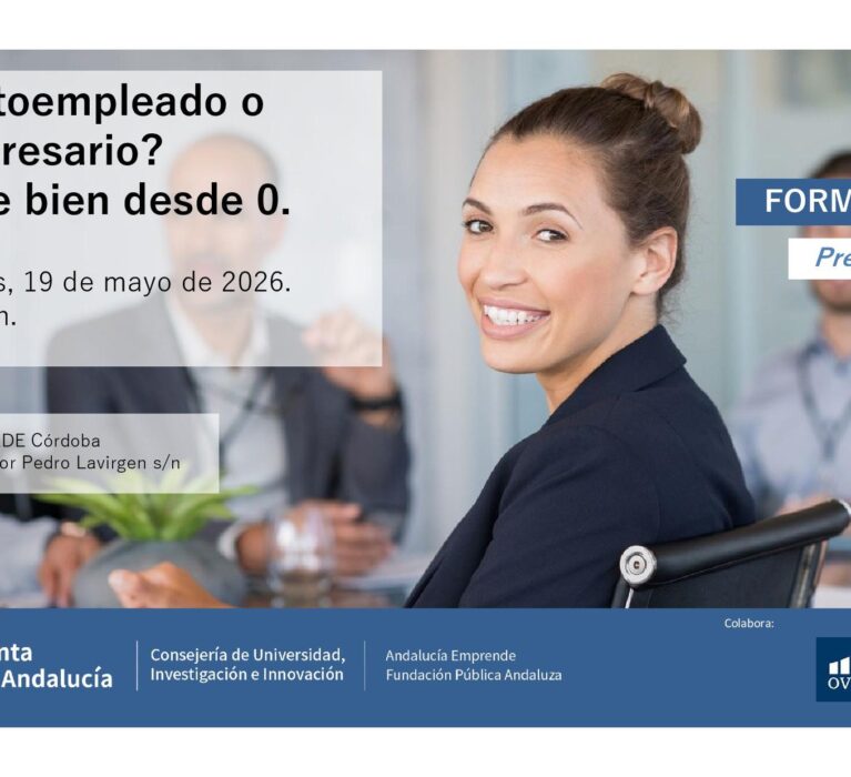 CADE Córdoba ¿Autoempleado o empresario? Elige bien desde 0