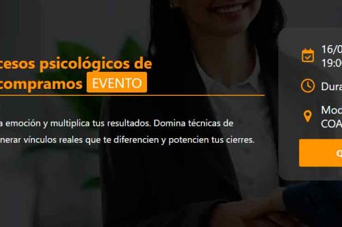 Psicoventas. Procesos psicológicos de cómo y por qué compramos 16/05/2025