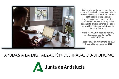 JA ayudas a la digitalización del trabajo autónomo