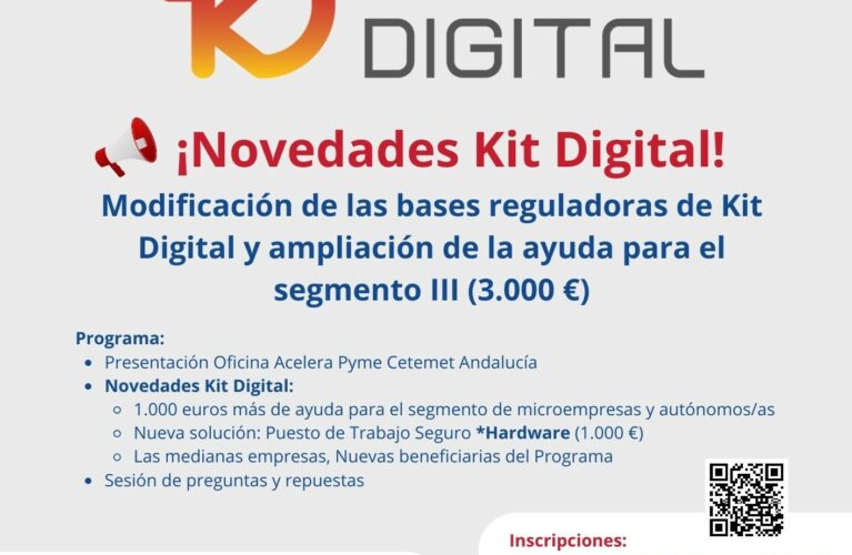 Jornada en Lucena (Córdoba): Novedades Kit Digital.